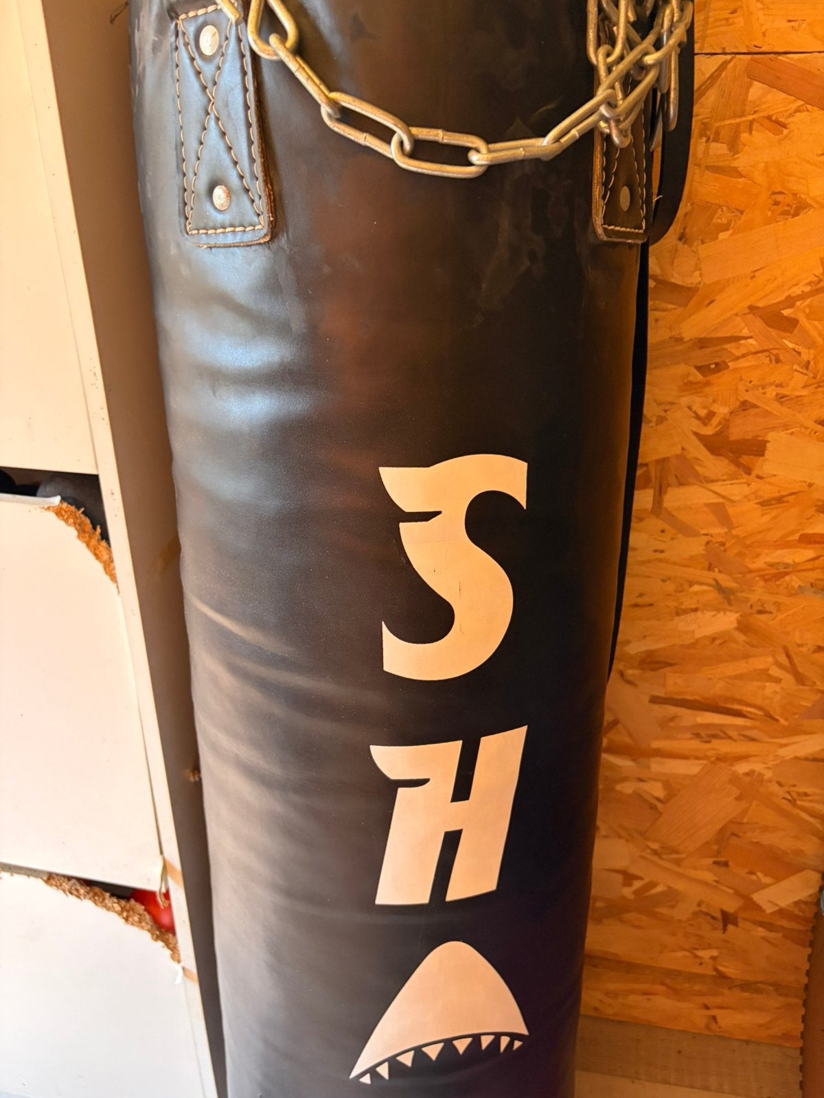 Bokszak shark, Sport en Fitness, Boksen, Ophalen, Gebruikt, Bokszak