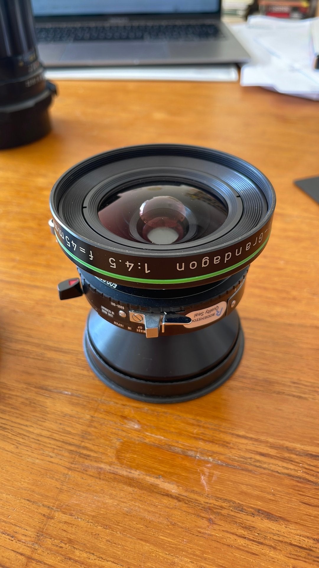 Rodenstock Apo-Grandagon 45mm 4.5, Overige merken, 45 mm, Lensdoppen, Groothoeklens