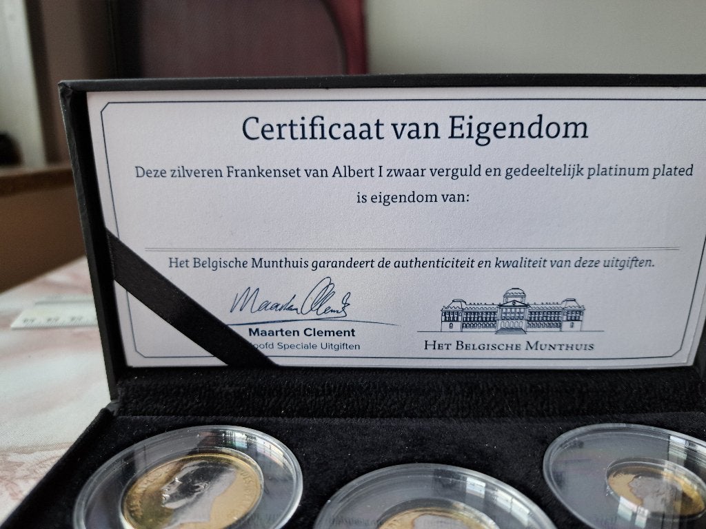 BELGISCHE  MUNTEN, Ophalen of Verzenden, Nieuw