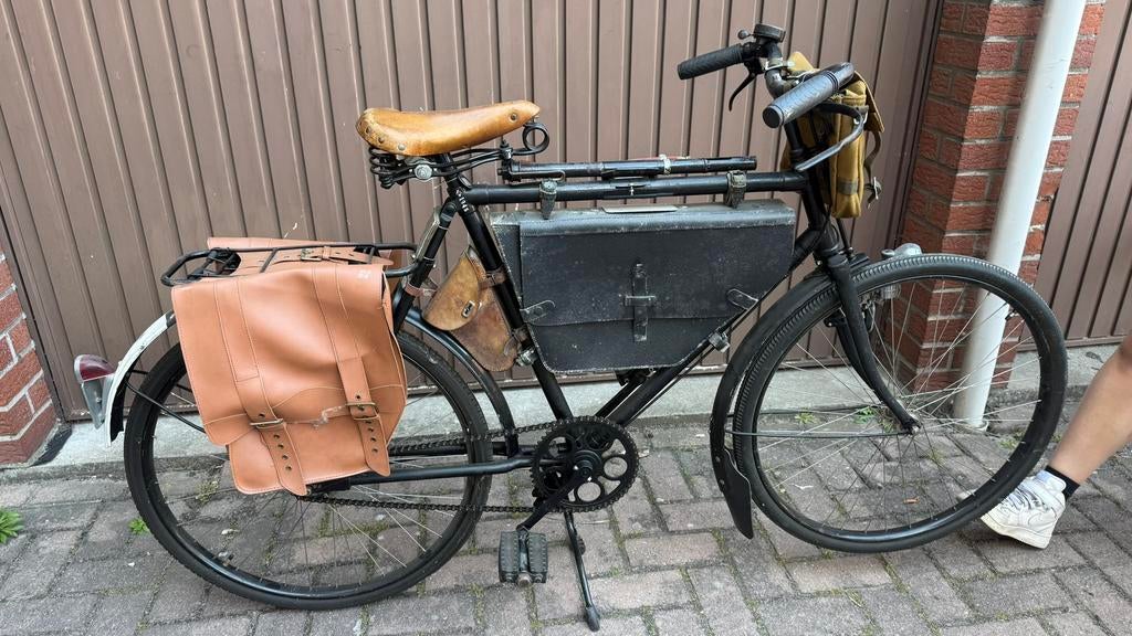 Zwitserse militaire transportfiets, Ophalen, Gebruikt, Terugtraprem