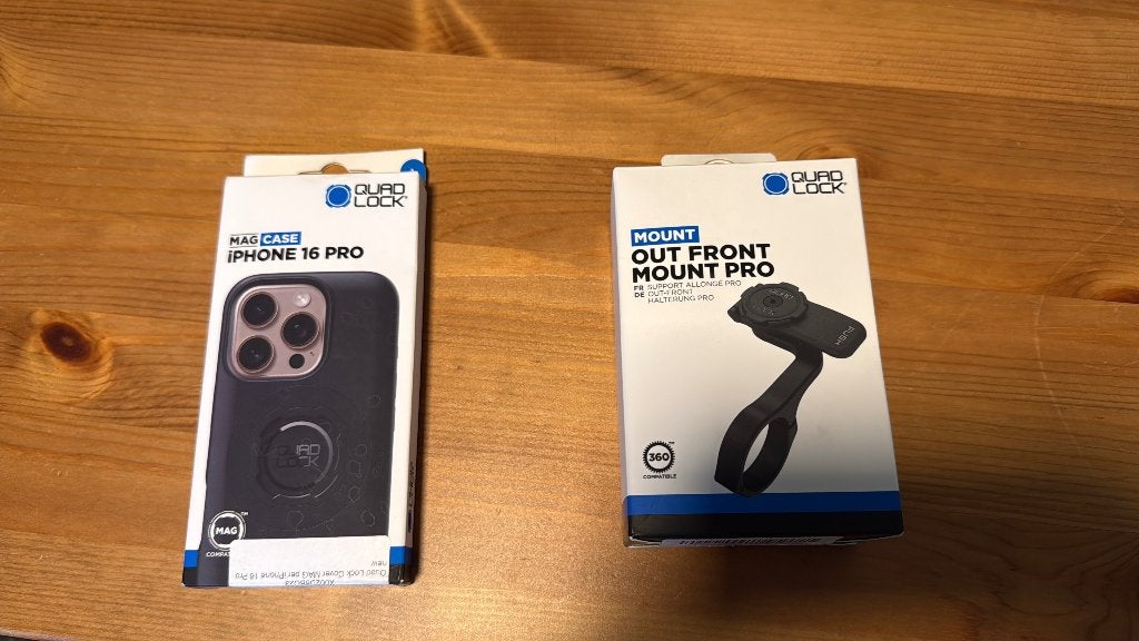 Quadlock Fietssteun + hoesje iPhone 16 Pro, Fietsen en Brommers, Fietsaccessoires | Fietsgereedschap, Ophalen of Verzenden, Nieuw