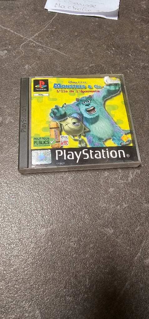 Monstres & cie PS1, Consoles de jeu & Jeux vidéo, Enlèvement ou Envoi, Utilisé