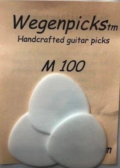Wegen M 100 Mandoline Plectrum - 1.00 mm - Wit - Set van 3, Ophalen of Verzenden, Nieuw, Mandoline