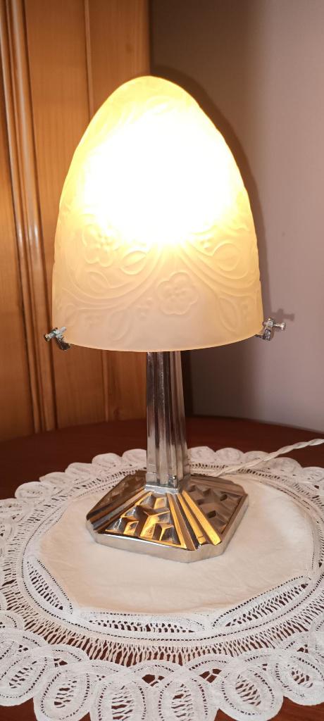 Lampe d'époque Art Déco/Art nouveau (Maurice Model), Enlèvement ou Envoi