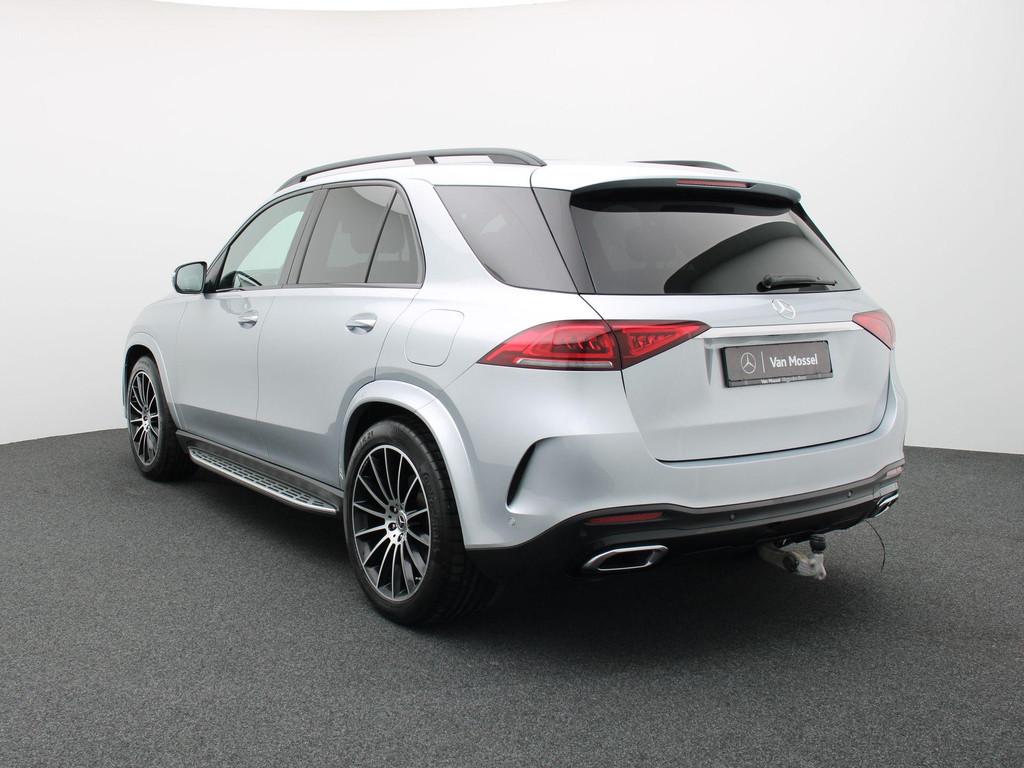 Mercedes-Benz GLE 350 de AMG Line + PANO DAK + TREKHAAK 3.5T, Auto's, Mercedes-Benz, Stof, Zwart, 4 cilinders, GLE