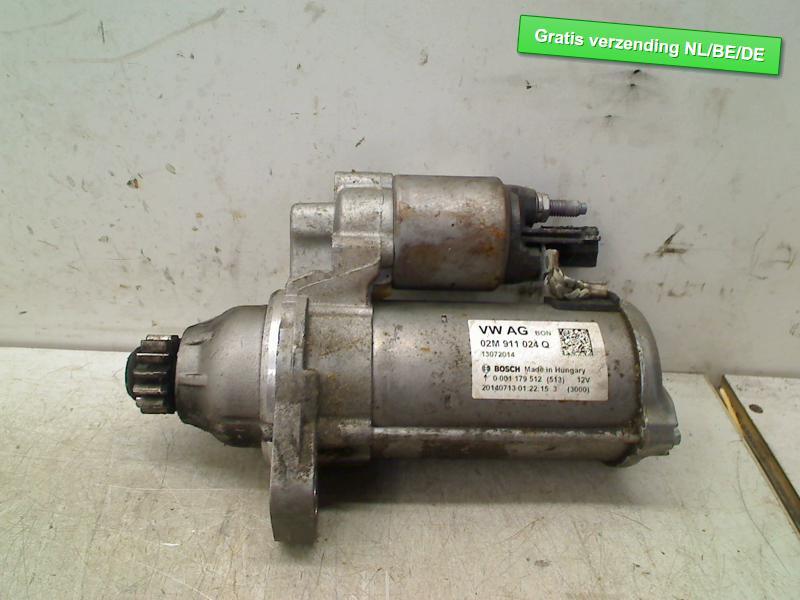 STARTMOTOR Audi A1 Sportback (8XA / 8XF) (02M911024Q), Robert Bosch AG, Gebruikt, Audi, Robert-Bosch-Allee 1
74232  Abstatt, DE