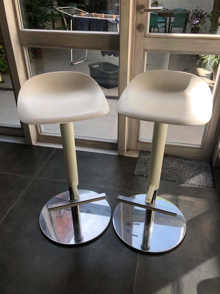 2X JANINGE BARKRUK, Huis en Inrichting, Ophalen, 60 tot 90 cm, In hoogte verstelbaar, 2 krukken