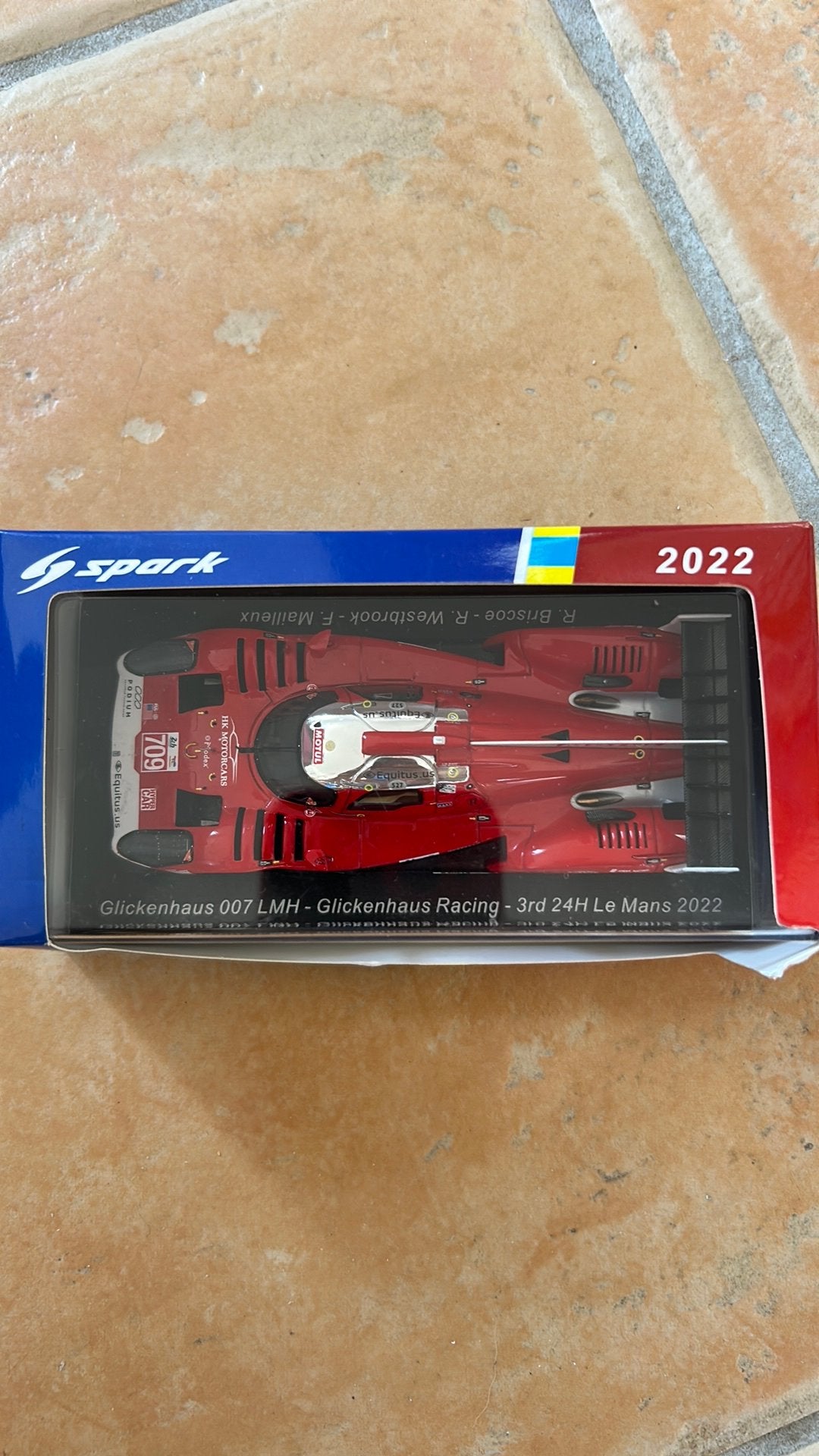 Spark glickenhaus 007 lmh le mans 2022, Hobby & Loisirs créatifs, Voitures miniatures | 1:43, Enlèvement ou Envoi, Comme neuf