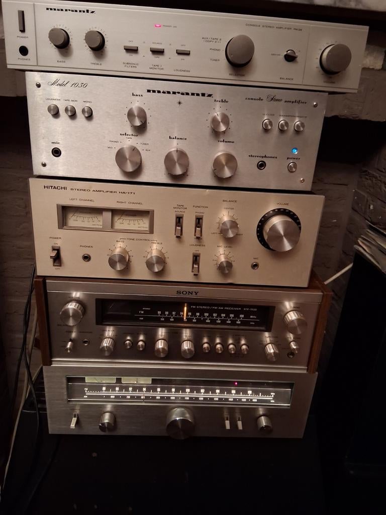 Lot Receivers,luidsprekers wegens verhuis, Ophalen