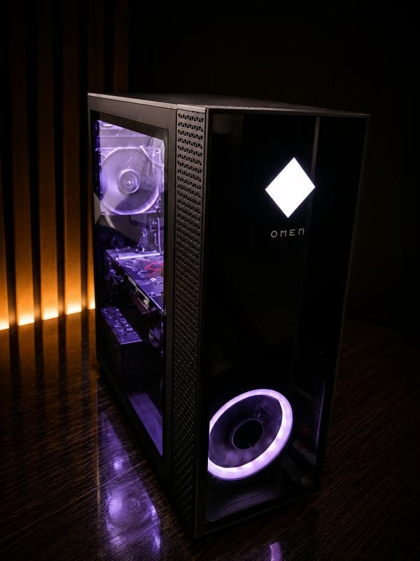 PC de jeu HP OMEN : SSD RX 6600 XT/Ryzen 7 5700G/1 To, Informatique & Logiciels, Ordinateurs de bureau, Enlèvement, Comme neuf