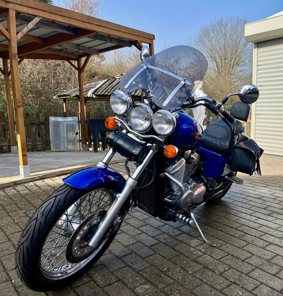 Honda Shadow 600, Motoren, Motoren | Honda, Particulier, Chopper, 12 t/m 35 kW, 4 cilinders, Minimaal motorrijbewijs A2, LED Verlichting