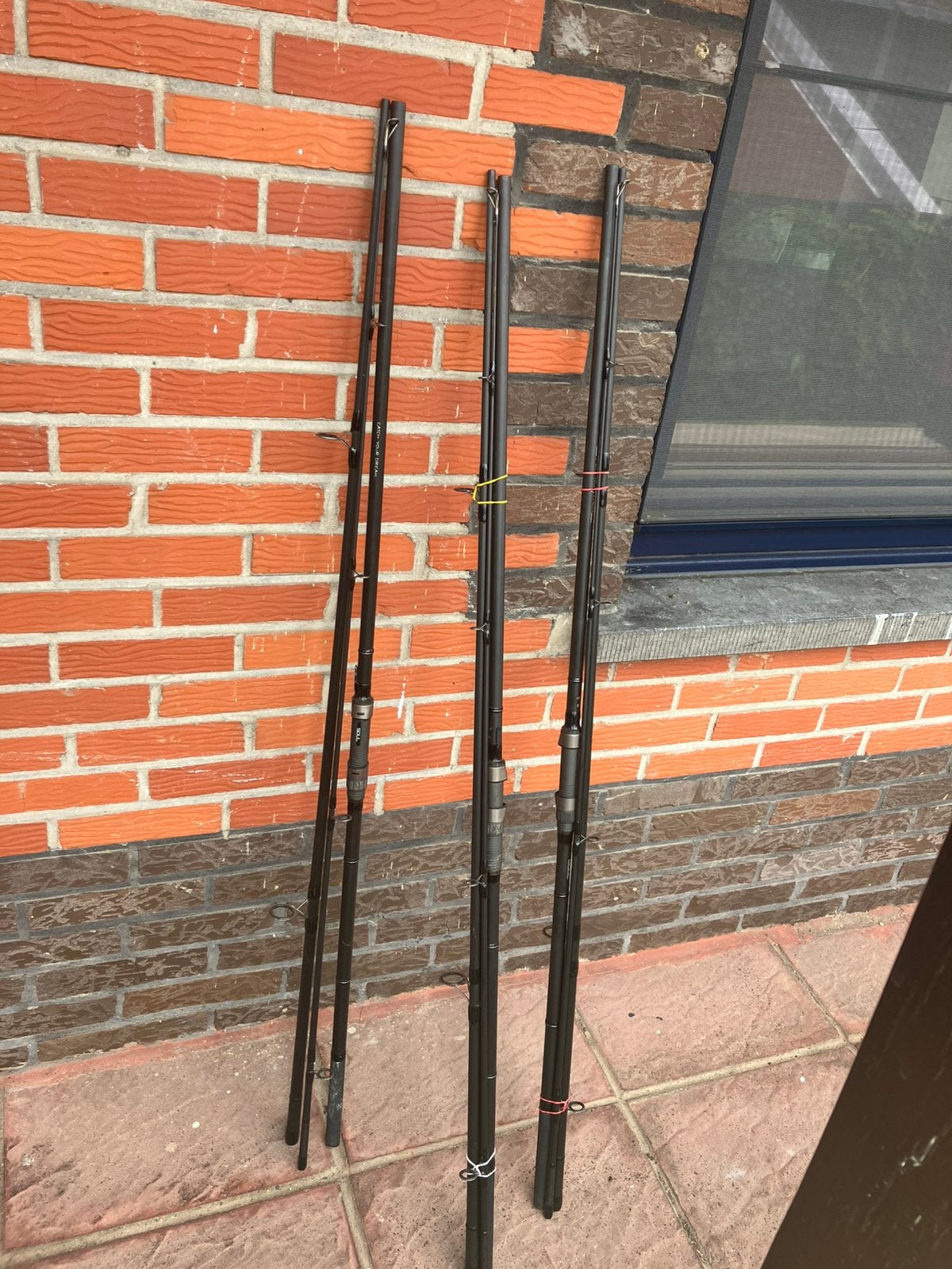 Karperhengel Soul 12ft 3lbs + Rodpod/Highpod voor 3 hengels, Ophalen, Zo goed als nieuw