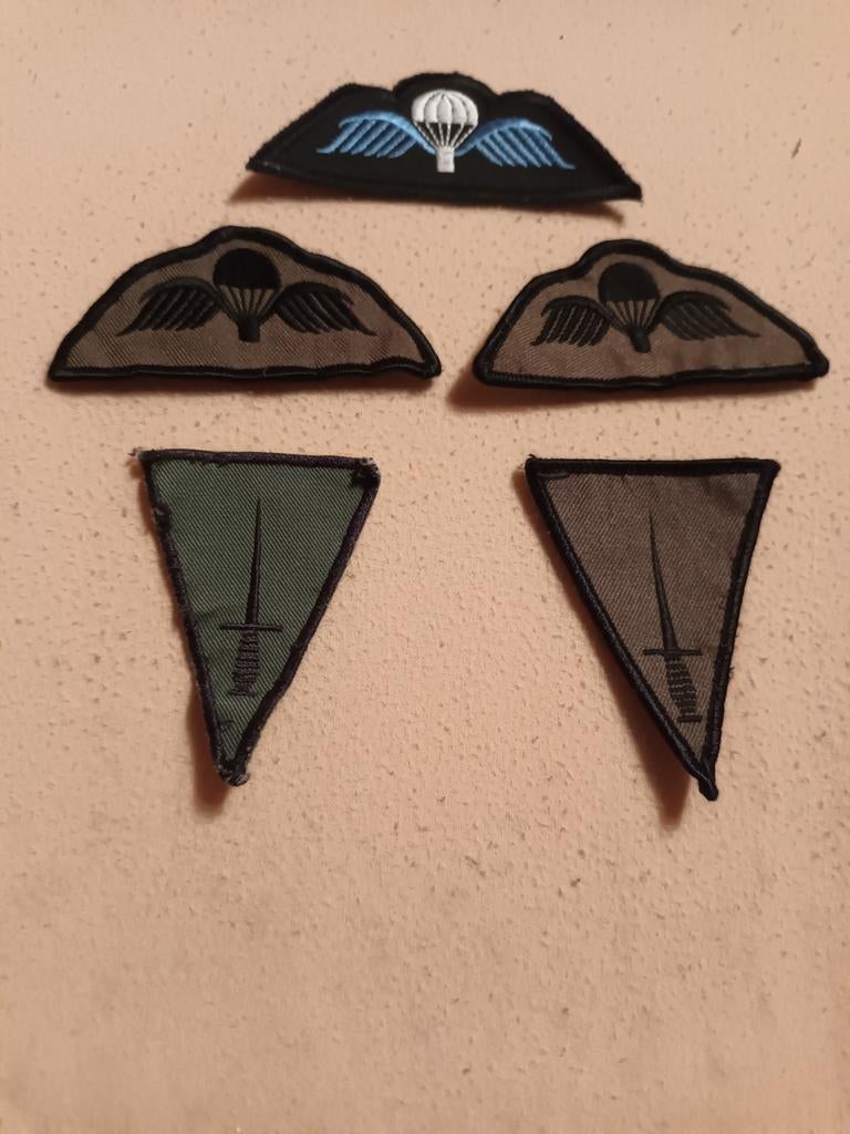 Insignes voor militaire commando-legermilitaria, Verzamelen, Speldjes, Pins en Buttons