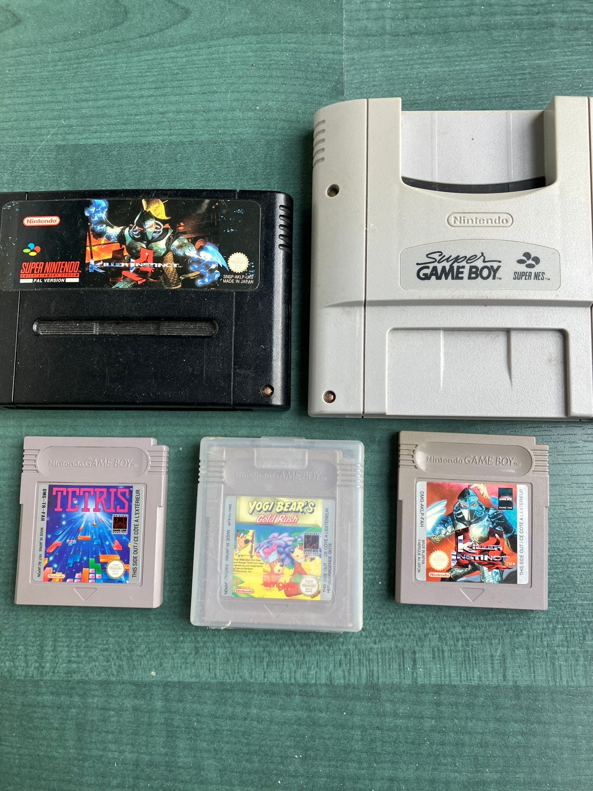 Spelletjes super nintendo en game boy, Ophalen, Gebruikt