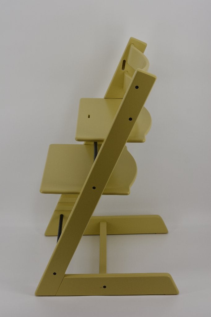 Stokke Trip Trap Wheat Yellow – trip trap stoel, Kinderen en Baby's, Ophalen of Verzenden, Gebruikt, Meegroeistoel, Aanschuifbaar