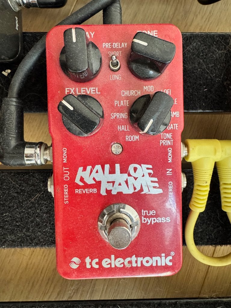 TC Electronic Hall of Fame reverb pedaal, Musique & Instruments, Enlèvement ou Envoi, Utilisé, Reverb