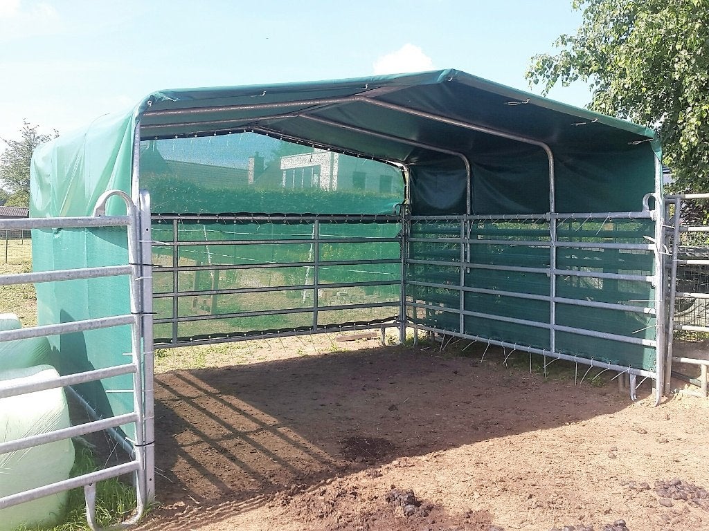 Tente Meadow 3,6 x 4 m Version luxe/En stock !, Mise à l'étable, 2 ou 3 chevaux ou poneys