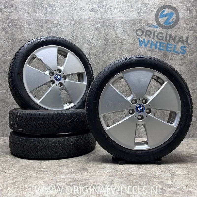 19 inch originele velgen + winterbanden BMW I3 Styling 427, Pneus et Jantes, Pneus hiver, 155 mm, -