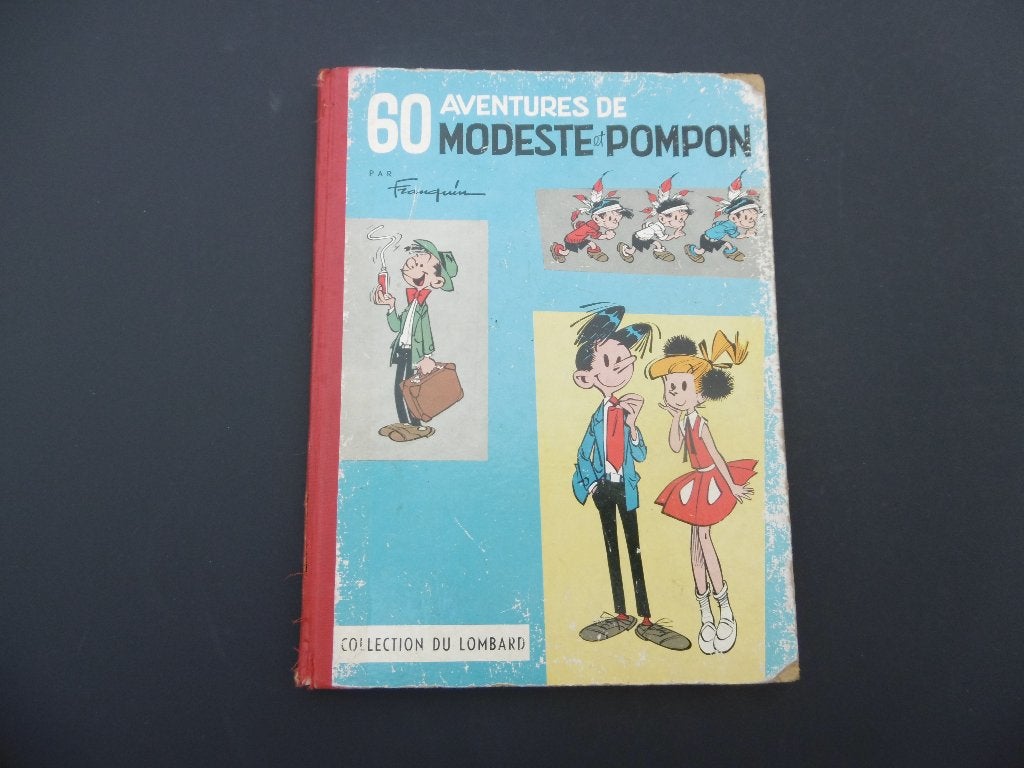 Franquin : Modeste & Pompon : Tome 1 - EO 1958, Livres, BD, Enlèvement ou Envoi