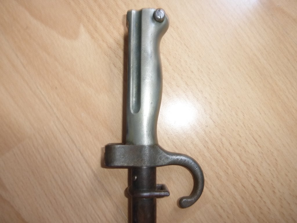 Franse bajonet M. 1890 van Gendarmerie, Verzamelen, Militaria | Algemeen, Verzenden, Rijkswacht, Mes of Dolk