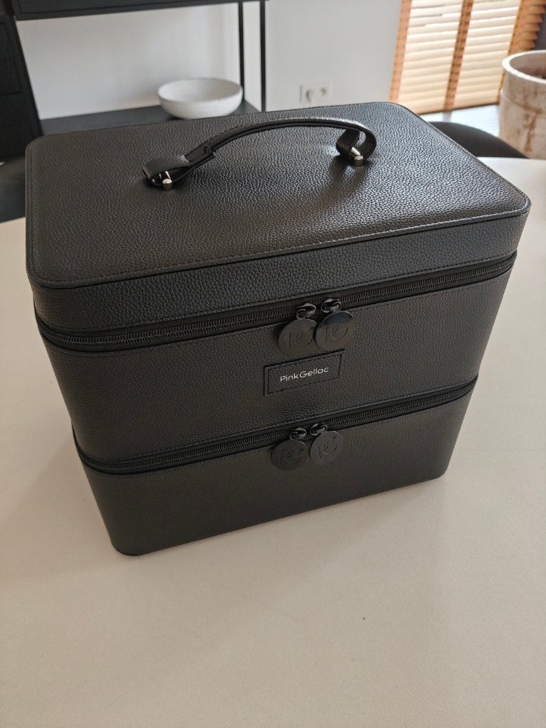 Pink Gellac Premium Storage Case Zwart (opbergkoffer), Handtassen en Accessoires, Ophalen, Zwart, Nieuw, Accessoires
