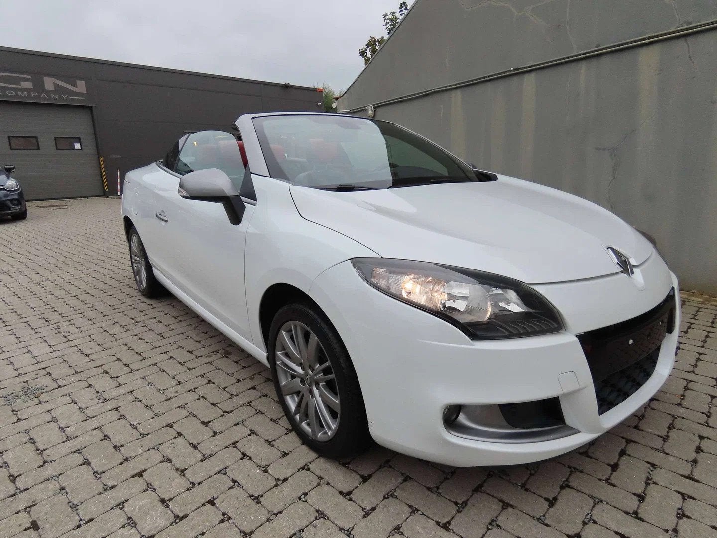 Renault Mégane Mégane CC 1.5 dCi GT-LINE (bj 2012), Gebruikt, Cabriolet, Wit, Leder
