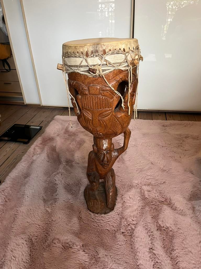 Afrikaanse trommel, Ophalen, Zo goed als nieuw, Trommel