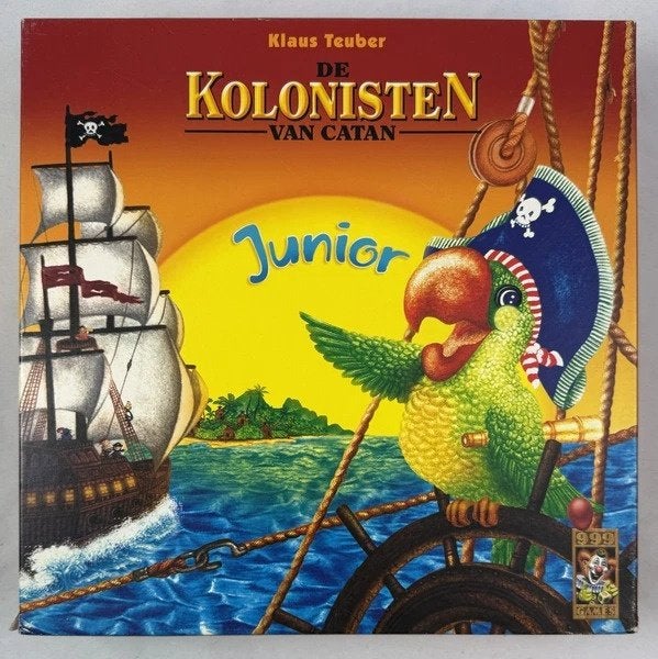 Kolonisten van Catan Junior Kosmos bordspel, Een of twee spelers, Verzenden, Zo goed als nieuw