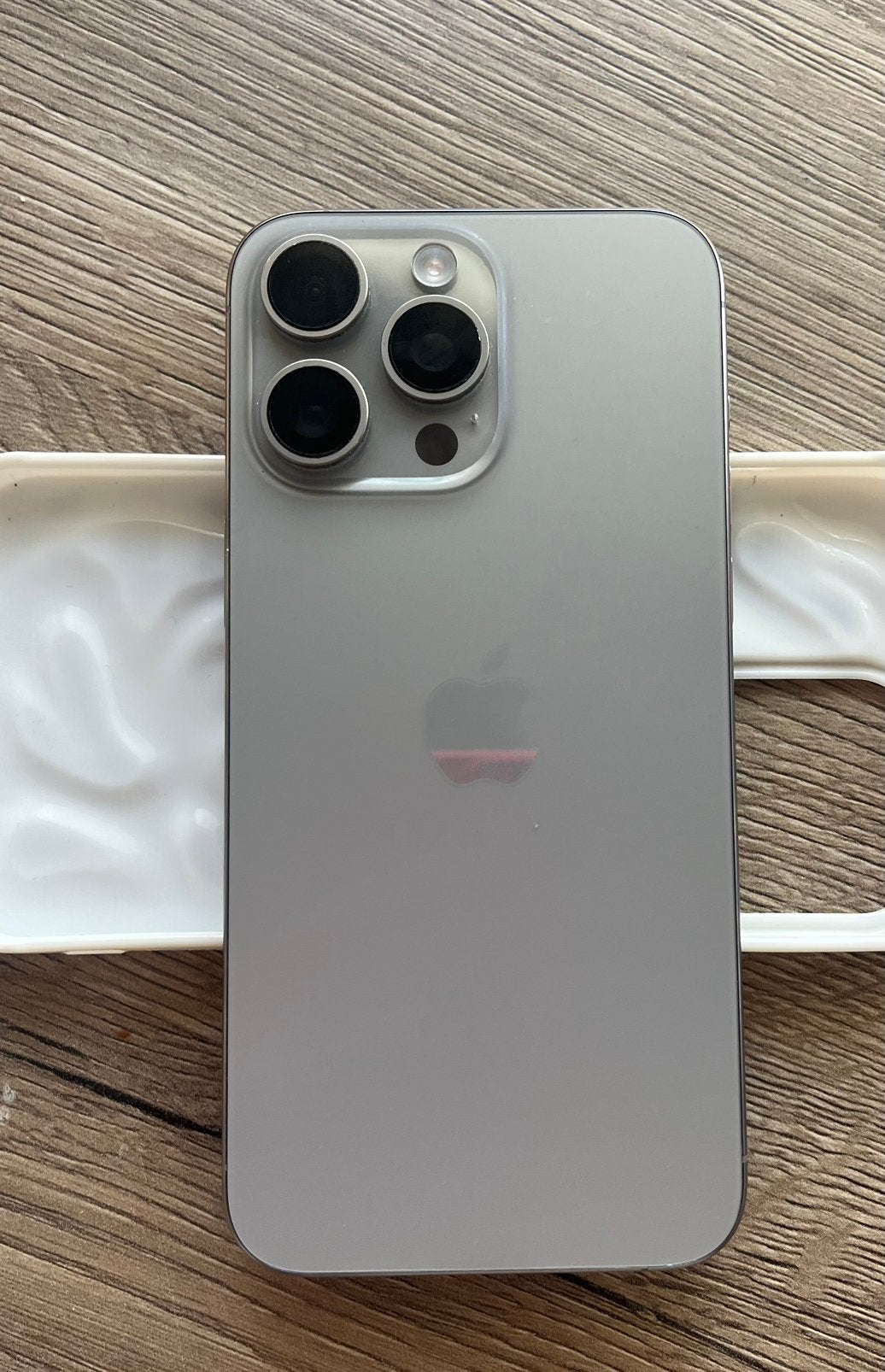 iPhone 15 Pro Max - 256GB natural Titanium, Télécoms, Téléphonie mobile | Apple iPhone, 256 GB, IPhone 15 Pro Max, Comme neuf