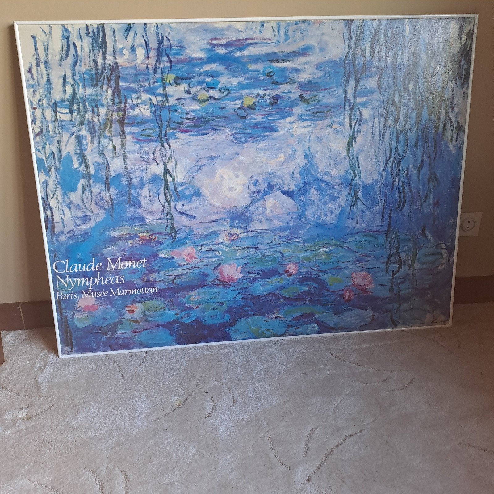 Artistieke kader IPrint Claude Monet, Ophalen