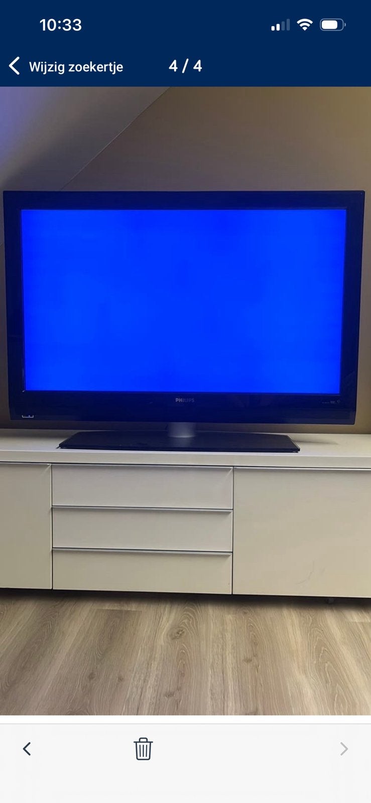Philips tv 47inch, Audio, Tv en Foto, Televisies, Ophalen, Zo goed als nieuw, Philips