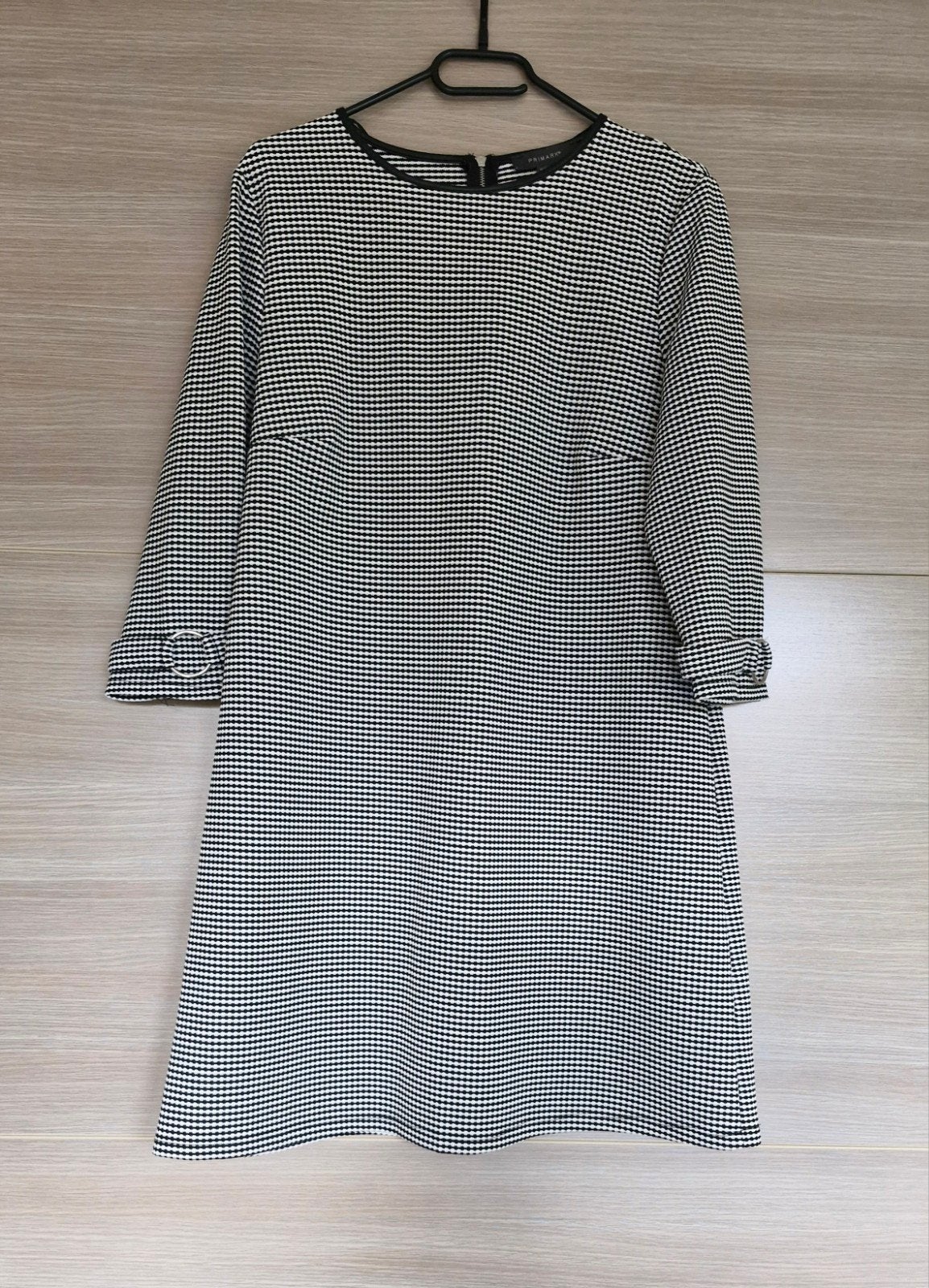Jurk Primark,wit zwart,maat 42, Primark, Wit, Maat 42/44 (L), Ophalen of Verzenden