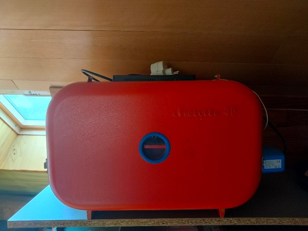 automatische broedmachine, Dieren en Toebehoren, Pluimvee | Toebehoren, Ophalen, Zo goed als nieuw, Broedmachine