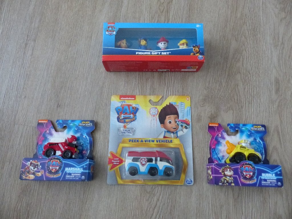 Paw Patrol Setje - 4 stuks, Ophalen of Verzenden, Zo goed als nieuw