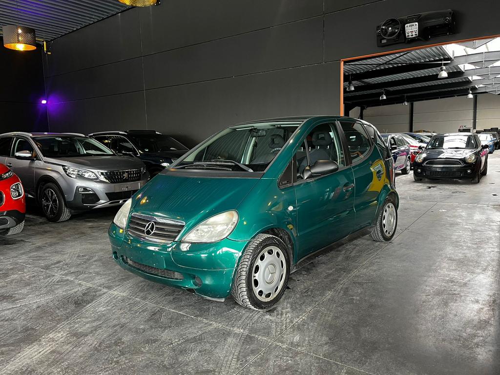 Mercedes-Benz A140, Auto's, Zwart, Bedrijf, 5 zetels, 5 deurs