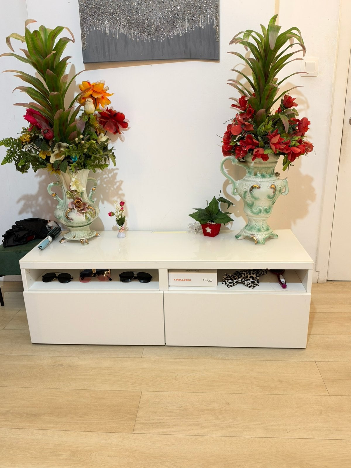 Tv meubel 120cm 123cm, Ophalen, Zo goed als nieuw