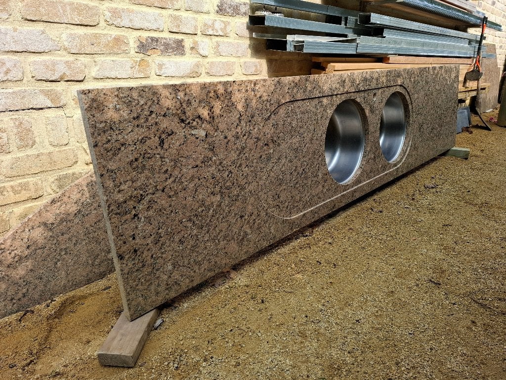 Granieten keukentablet, Huis en Inrichting, Ophalen