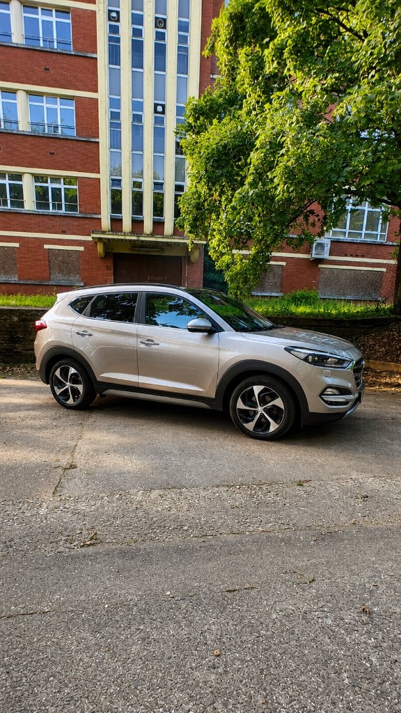 Hyundai Tucson premium dct, Auto's, Hyundai, Leder, 5 zetels, 5 deurs, Particulier