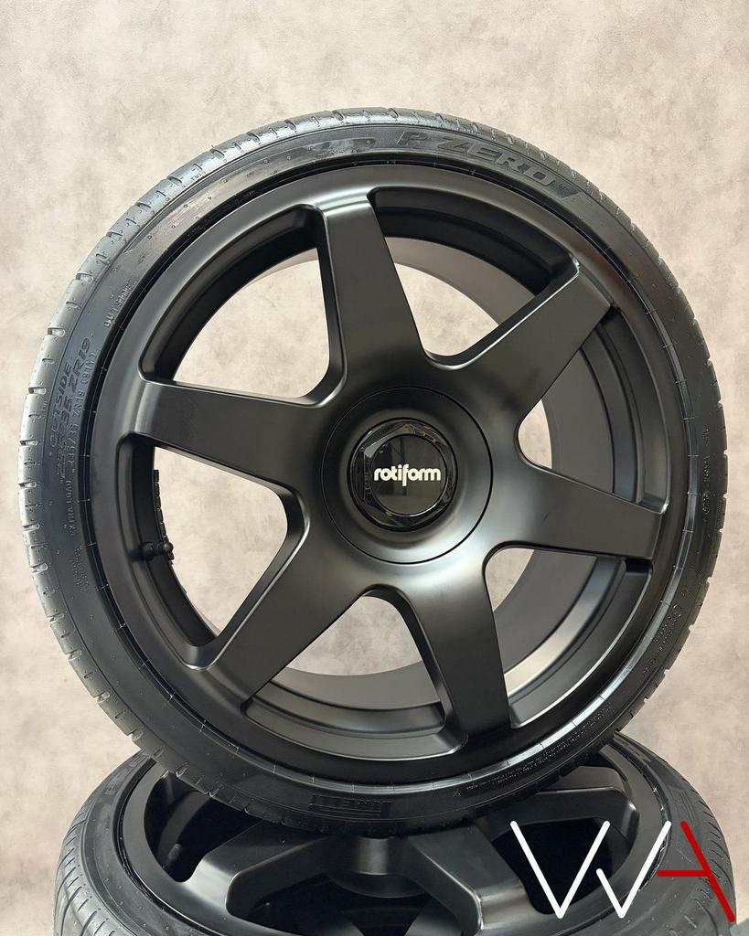 19'' Rotiform SIX velgen NIEUW Pirelli Golf A3 Leon BTW, Auto-onderdelen, Banden en Velgen, 19 inch, -, -, Banden en Velgen