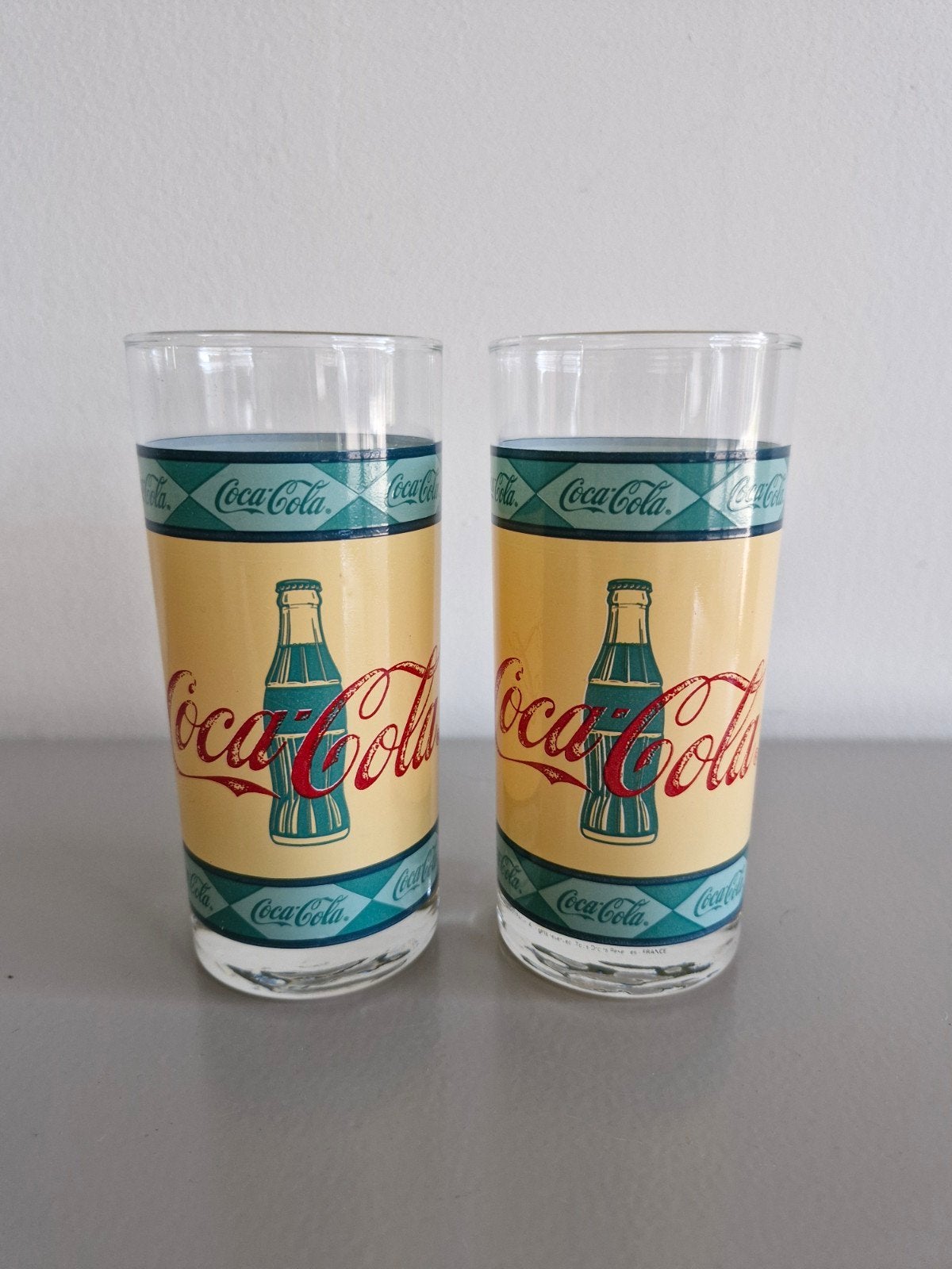 2 Coca-Cola glazen, Verzamelen, Ophalen of Verzenden