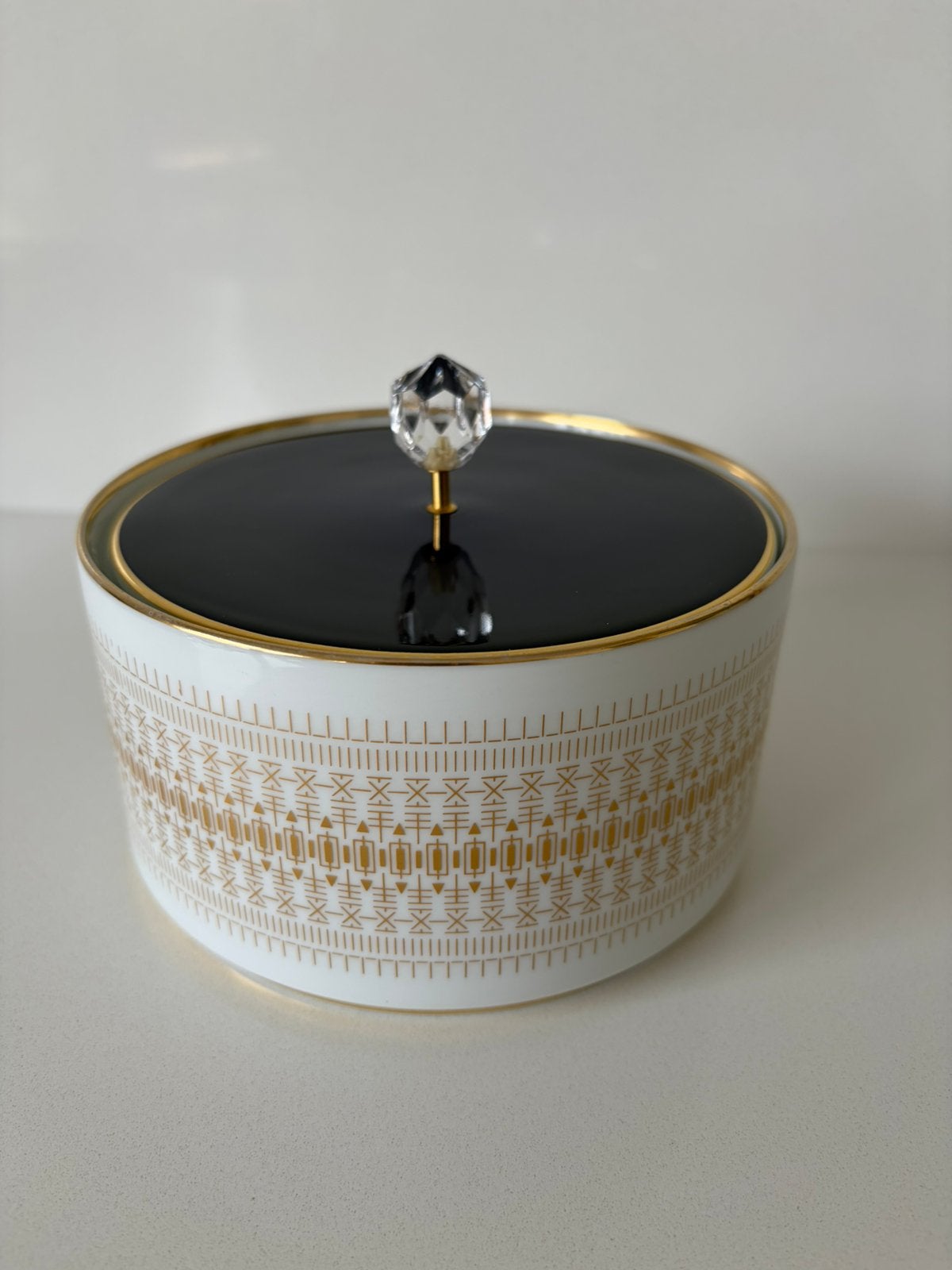 Art Deco Hutschenreuther Selb bonbonnière, Envoi, Comme neuf, Porcelaine, Vintage