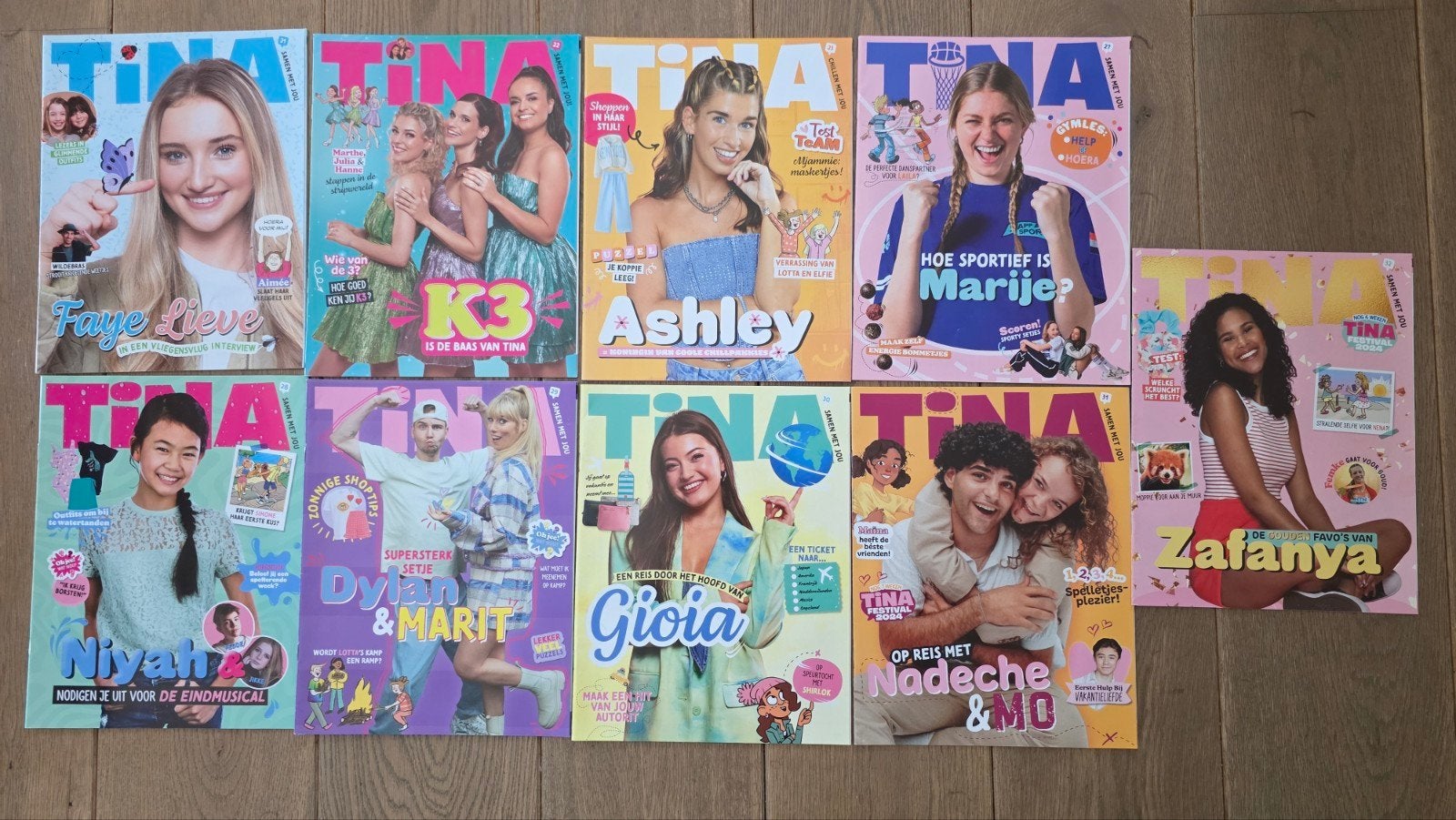 9 Tina magazines van 2024 NIEUW, Ophalen of Verzenden, Nieuw, Overige typen