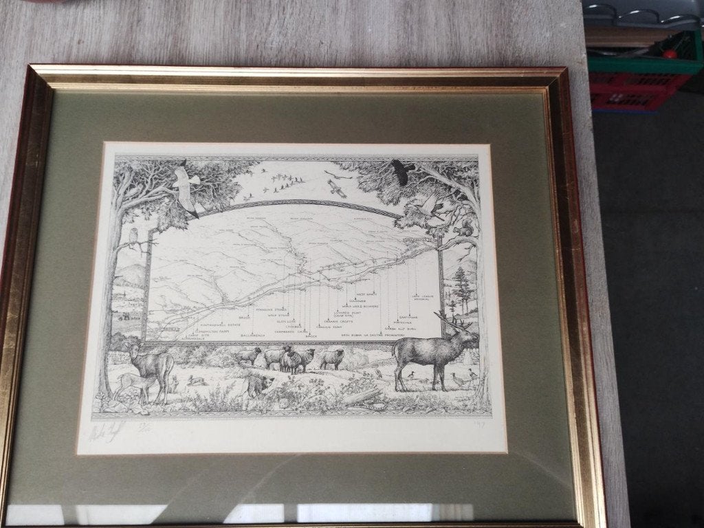 grafisch kunstwerk, Ophalen, Genummerd