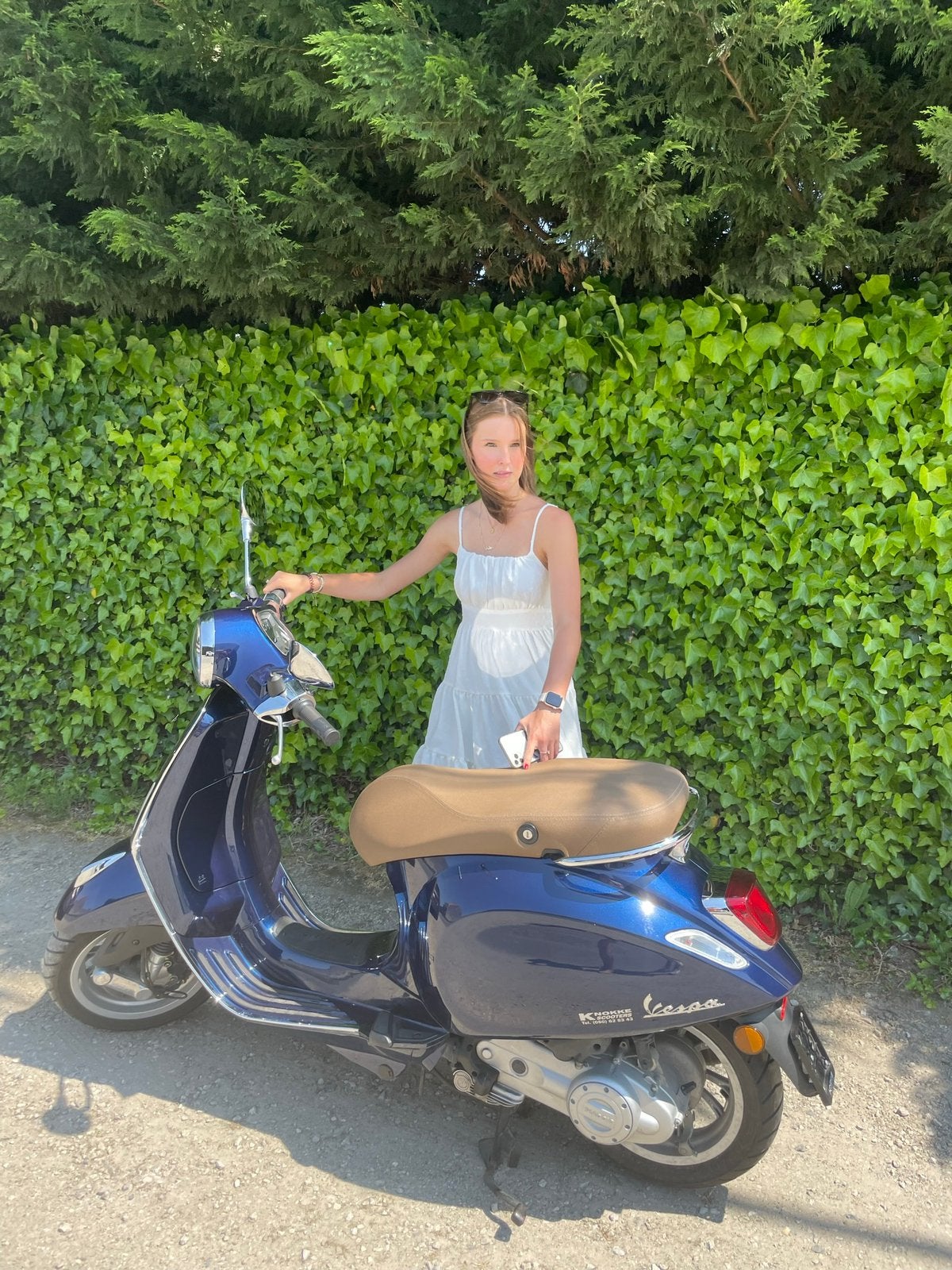 Vespa Primavera 2020 + 2 helmen, Autres modèles, Comme neuf, Classe B (45 km/h), Enlèvement