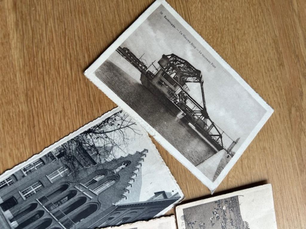 7 Oude postkaarten van de kust verzamelen, Ophalen of Verzenden