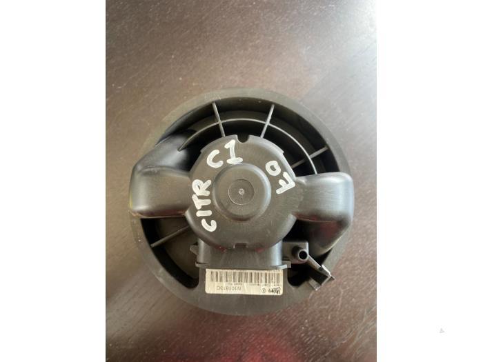 Moteur de ventilation chauffage d'un Citroen C1, -, 3 mois de garantie, Utilisé, -