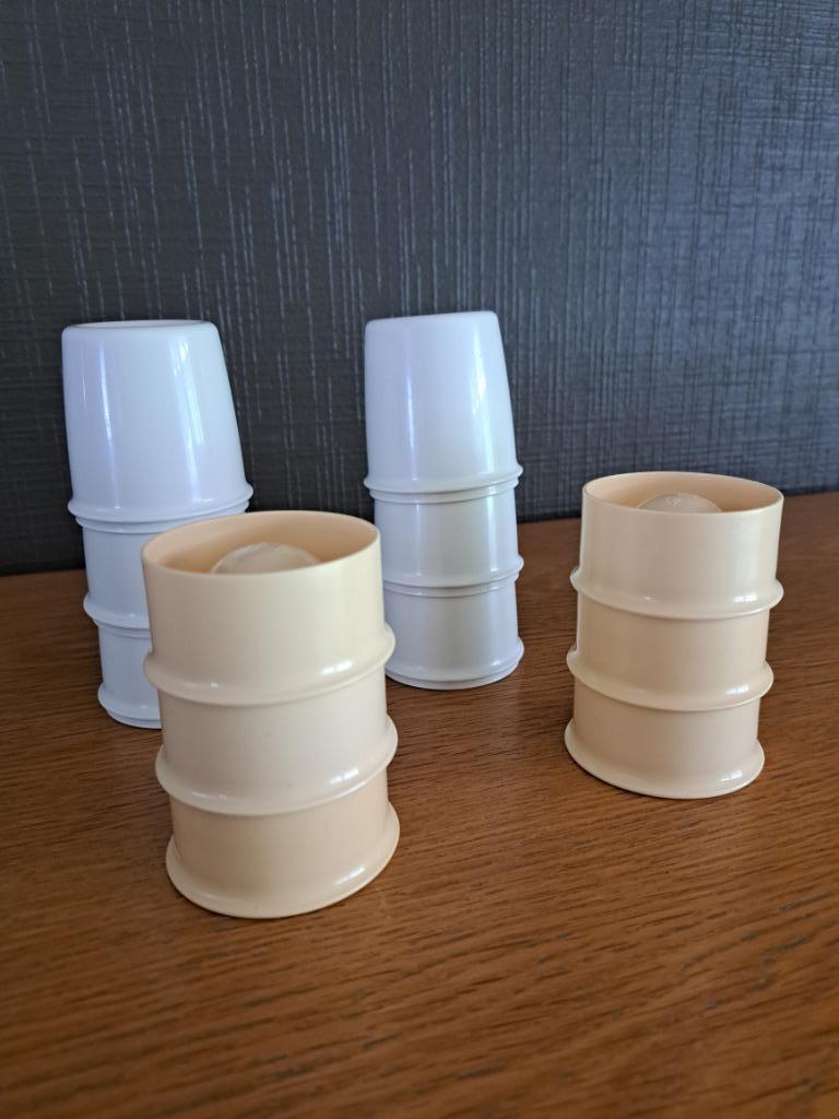 Coquetiers Tupperware, Ophalen, Zo goed als nieuw, Crème, Overige typen