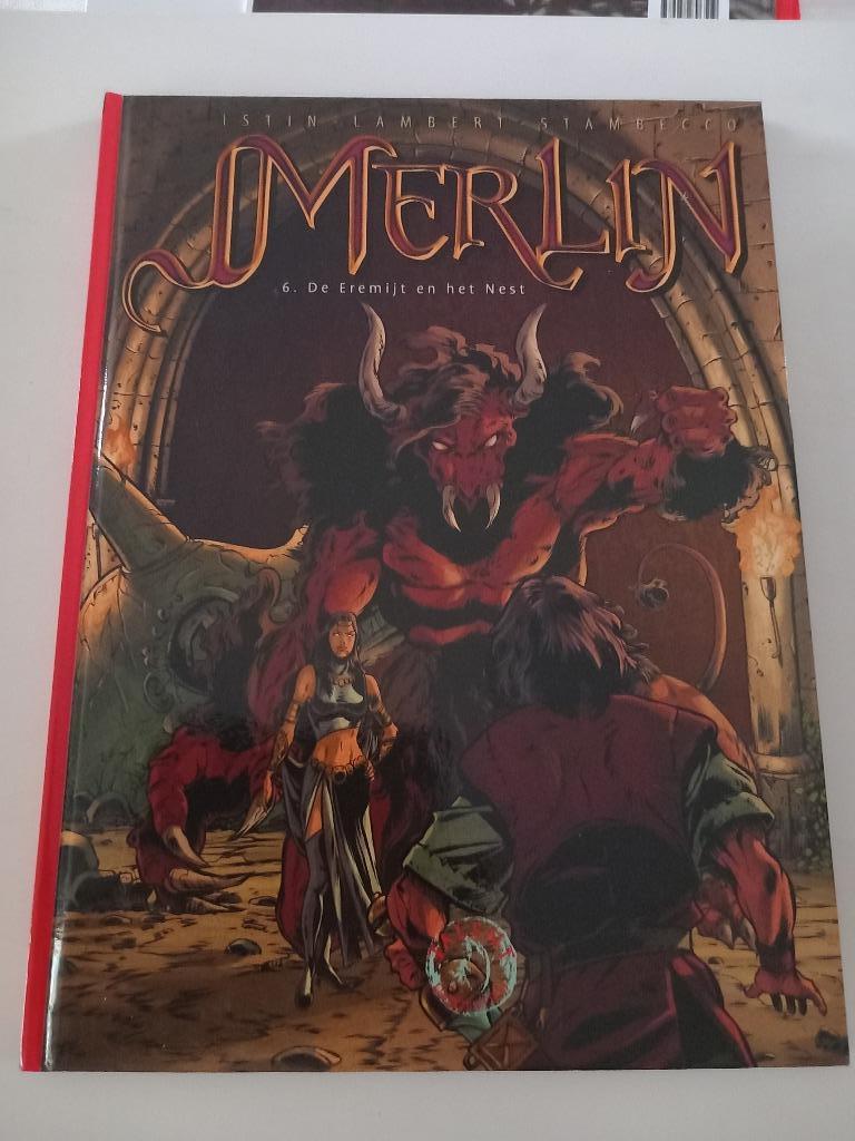 Comic Merlin 6 L'Éremite et le nid Istin Lambert Stambecc, Une BD, Enlèvement ou Envoi, Comme neuf, Istin Lambert Stambecco
