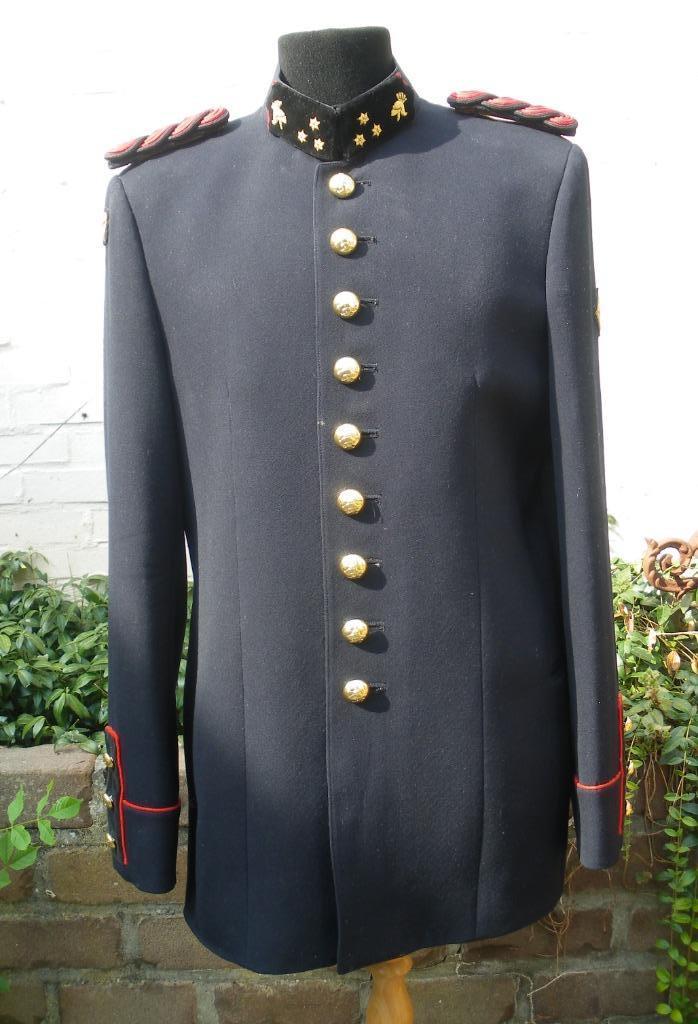 Tenue bleue belge nomitative du Génie 1963 veste & pantalon, Envoi, Armée de terre, Vêtements ou Chaussures