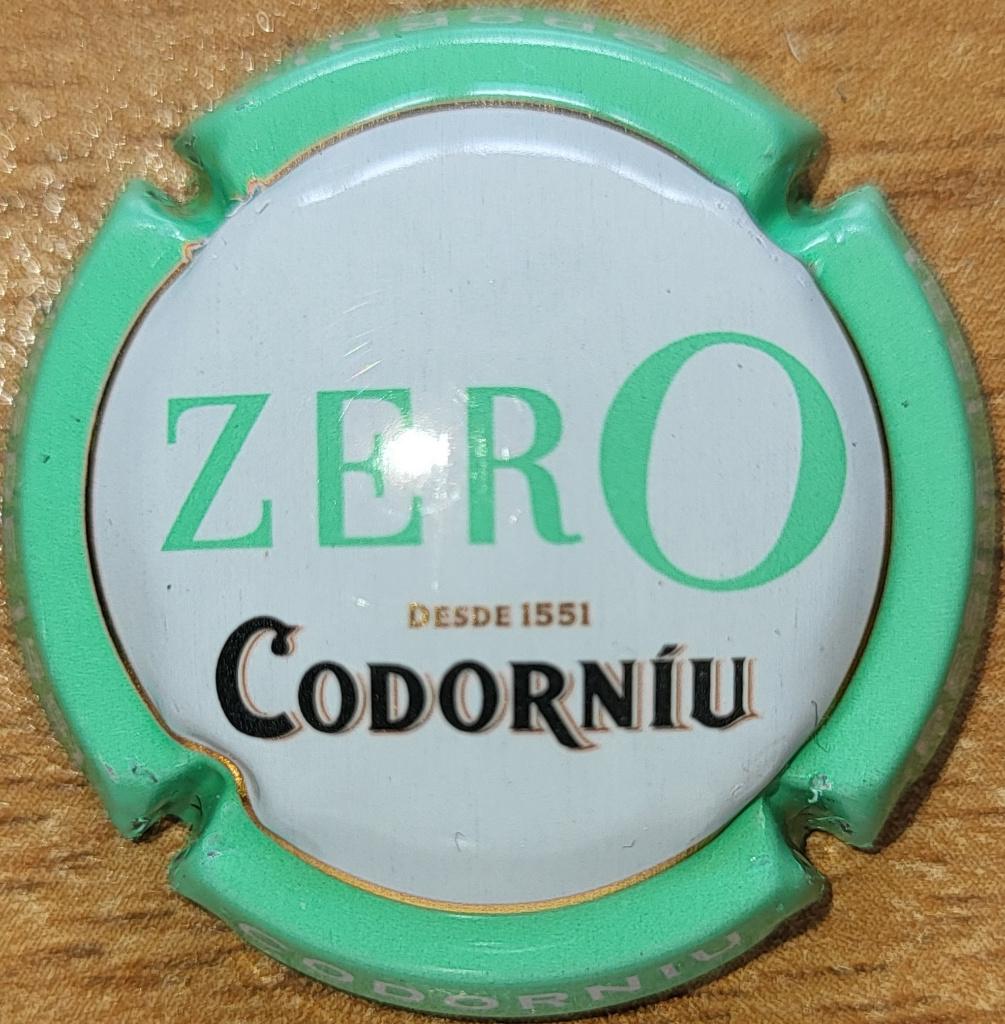 Capsule Cava d'Espagne CODORNIU blanc & vert pâle nr.29, Ophalen of Verzenden, Nieuw, Spanje, Overige typen